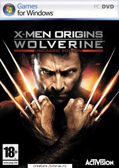 x-men - X-Men Origins: Wolverine (c) Activision - Jocuri